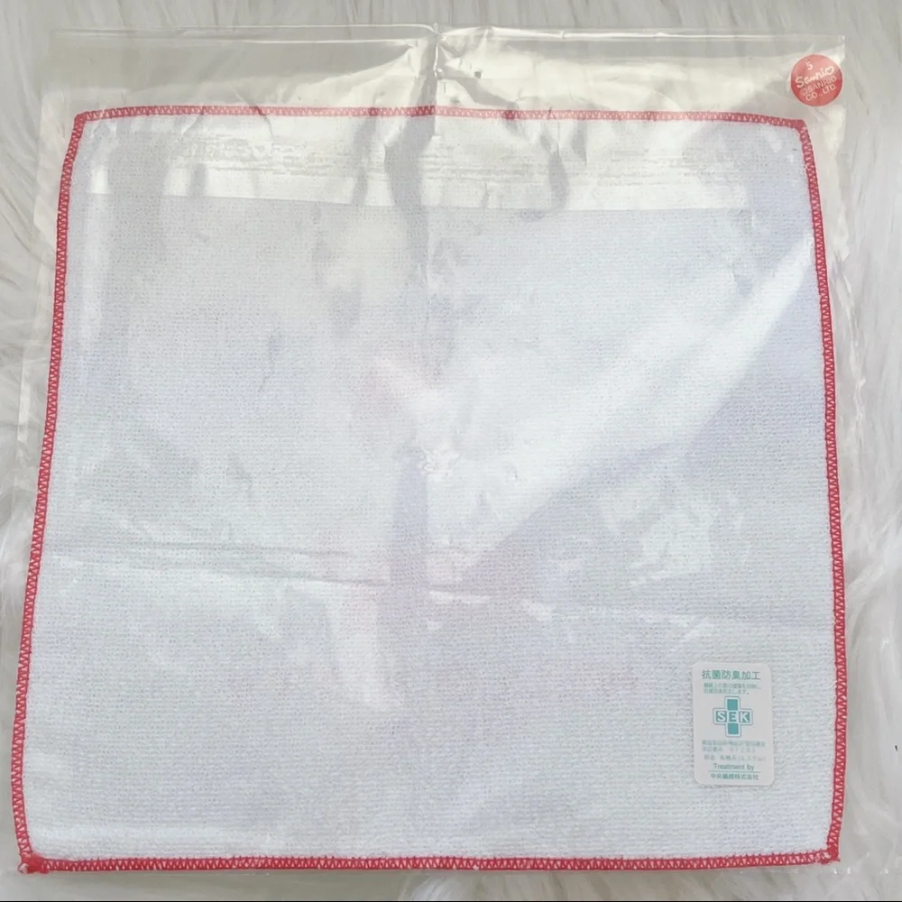 NWT Hello Kitty mini towel Sanrio 2001 Gotochi Shizuoka Hand Towel Souvenir